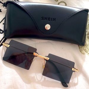 SHEIN sunglasses!! Brand new with Case!
